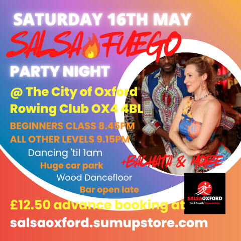 Salsa Fuego Saturday Party Night
