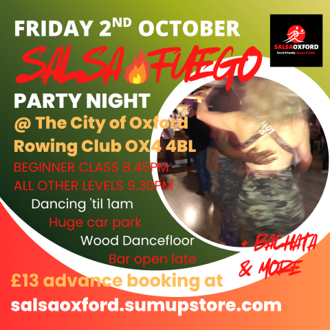 Salsa Fuego Friday Party Night