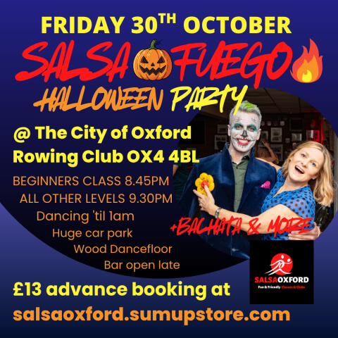 Salsa Fuego HALLOWEEN Friday Party Night