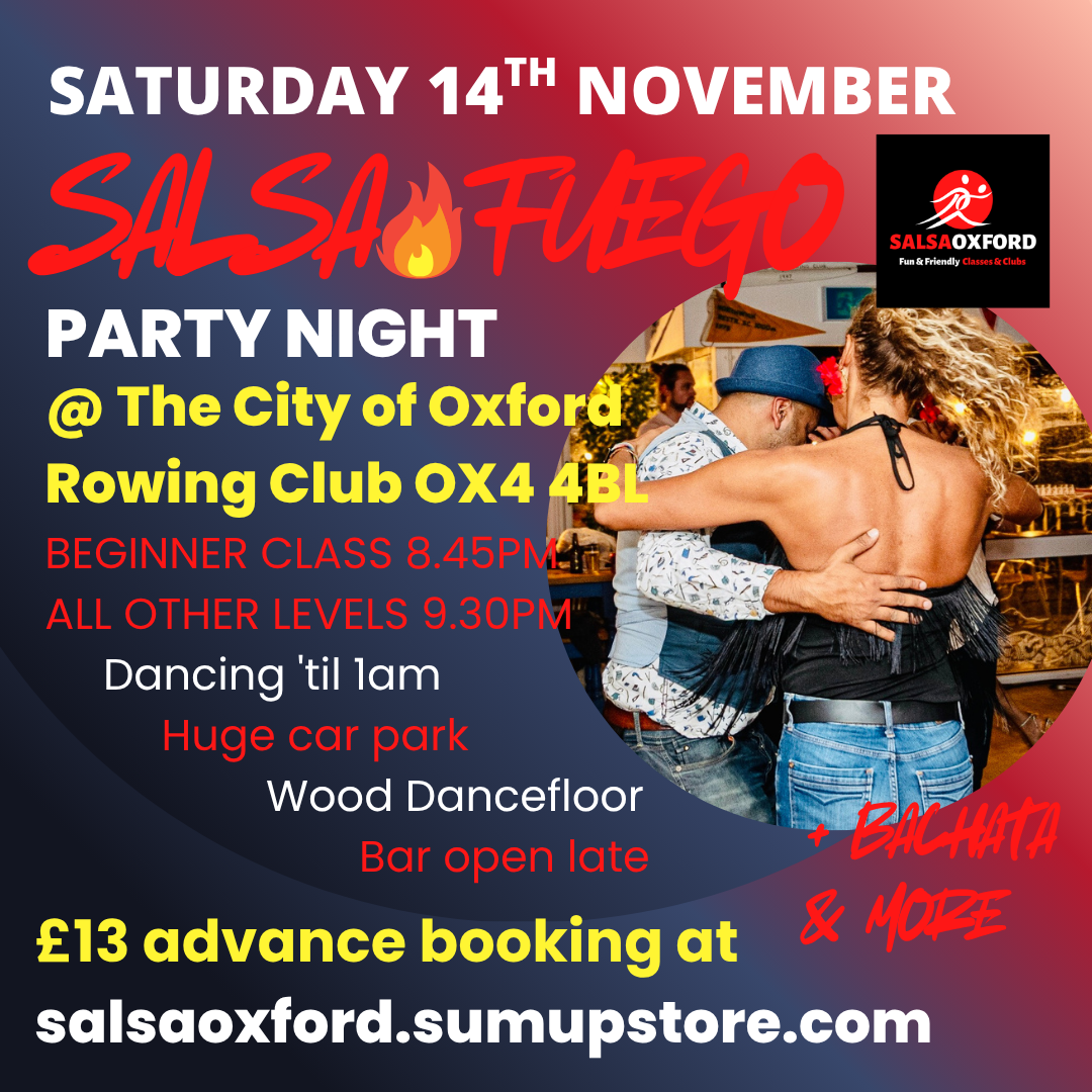 Salsa Fuego Saturday Party Night