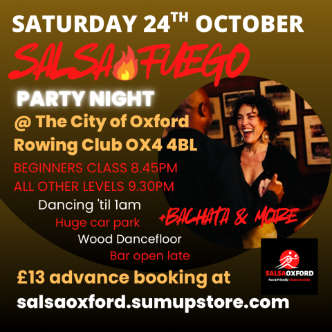 Salsa Fuego Saturday Party Night