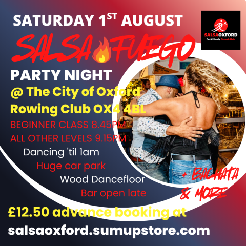 Salsa Fuego Saturday Party Night