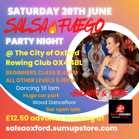 Salsa Fuego Saturday Party Night